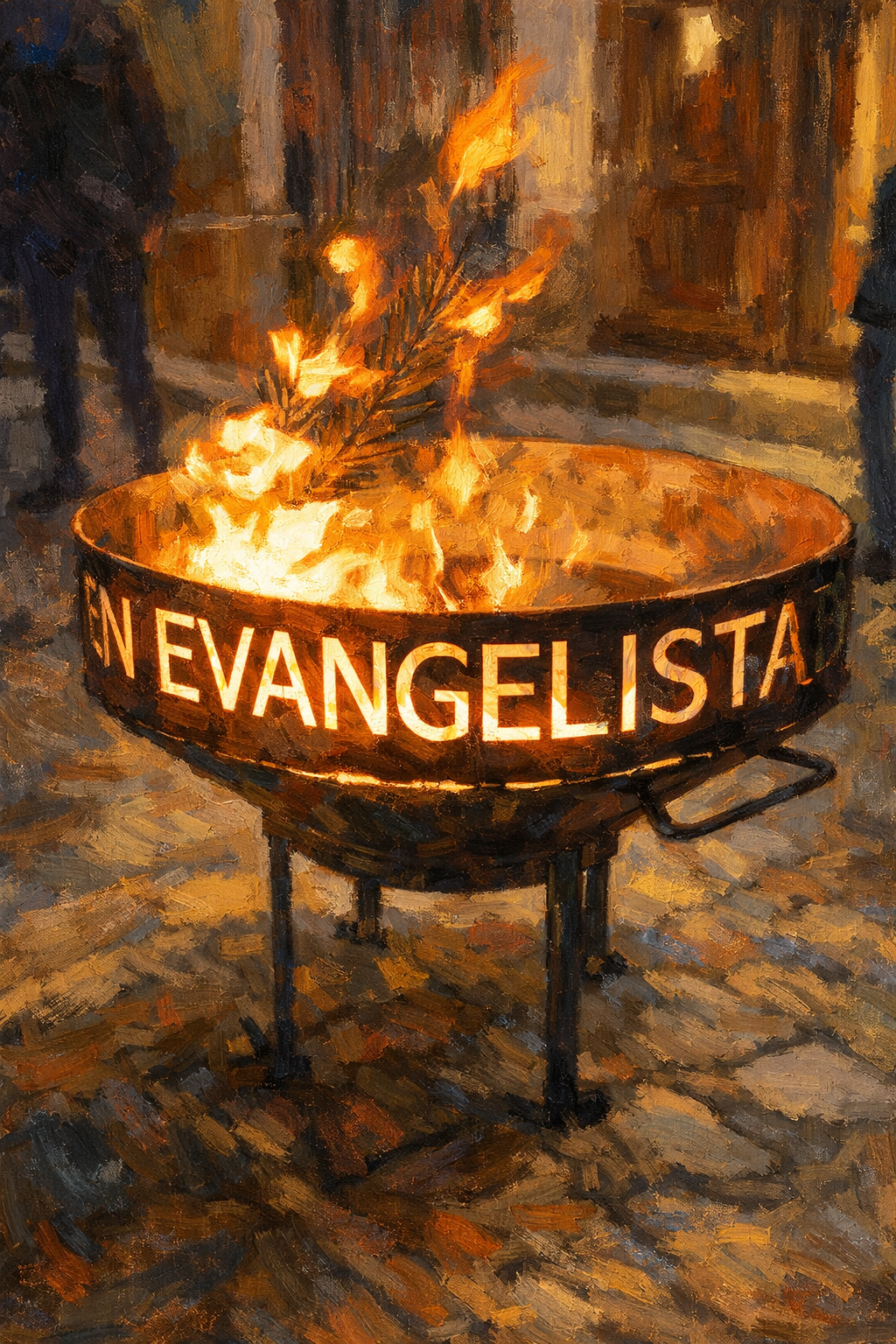 Interpretación artística Quema de la Palma